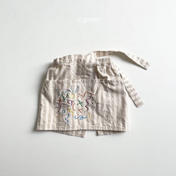 DIGREEN - Korean Children Fashion - #Kfashion4kids - Lilly Apron Skirt - 3