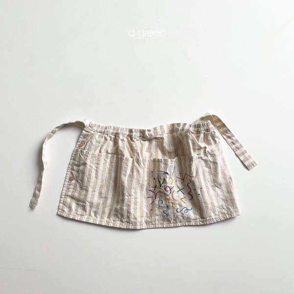 DIGREEN - Korean Children Fashion - #Kfashion4kids - Lilly Apron Skirt - 4