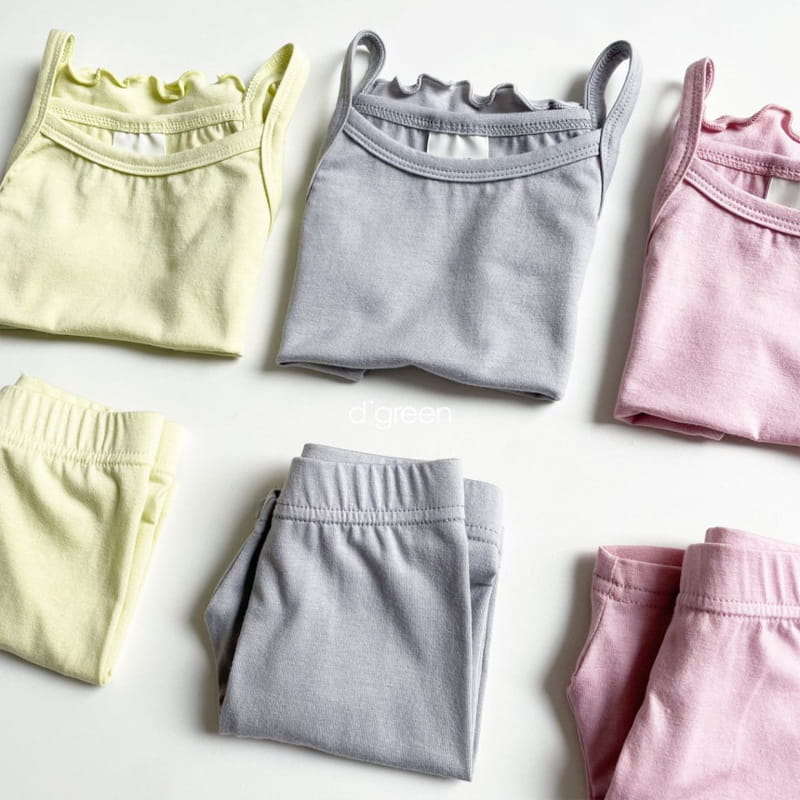 DIGREEN - Korean Children Fashion - #Kfashion4kids - Pettichel Top Bottom Set - 4