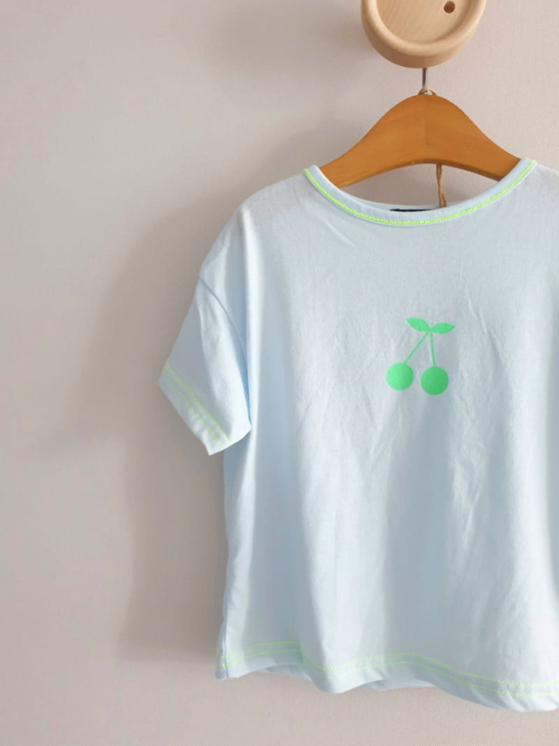 ECLAIR - Korean Children Fashion - #Kfashion4kids - Cherry Tee - 2