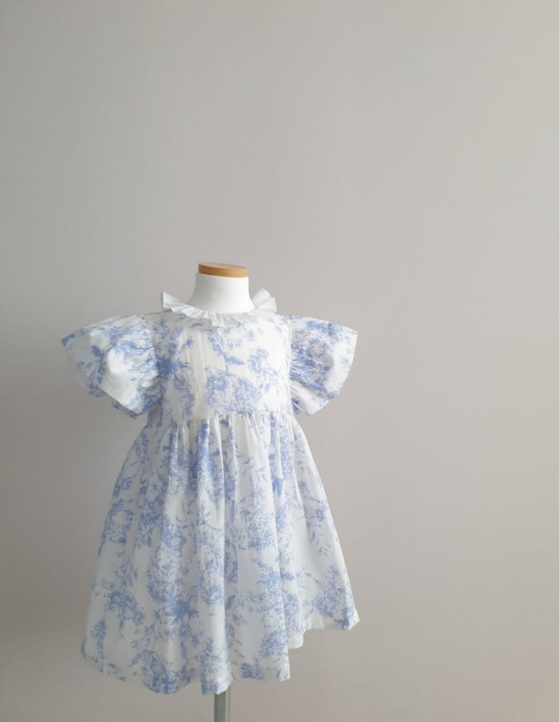 ECLAIR - Korean Children Fashion - #Kfashion4kids - Painting One-piece - 2