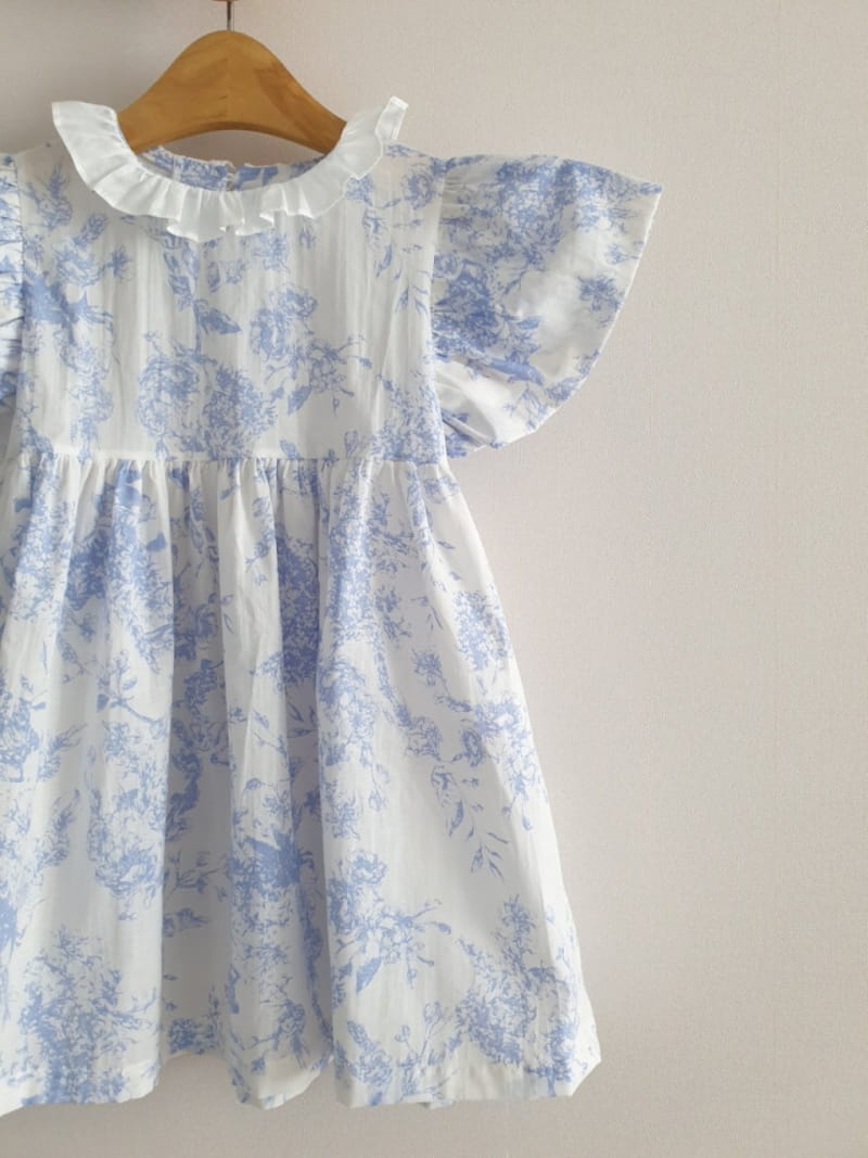 ECLAIR - Korean Children Fashion - #Kfashion4kids - Painting One-piece - 4