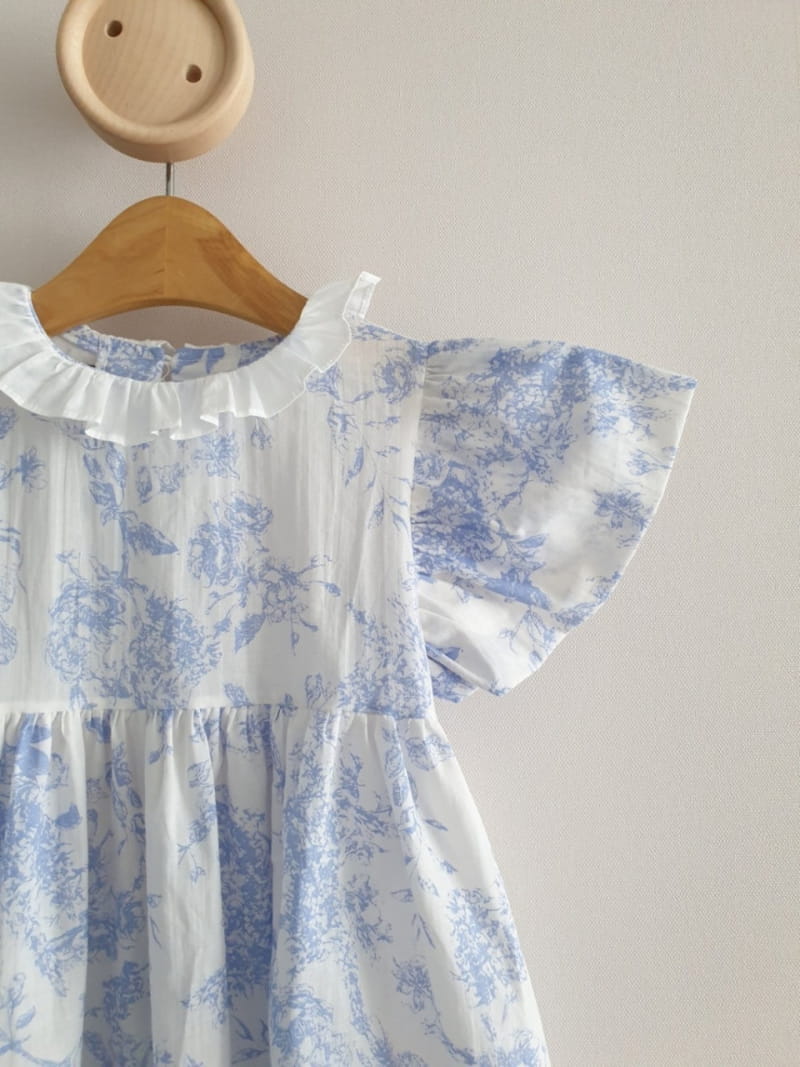 ECLAIR - Korean Children Fashion - #Kfashion4kids - Painting One-piece - 6