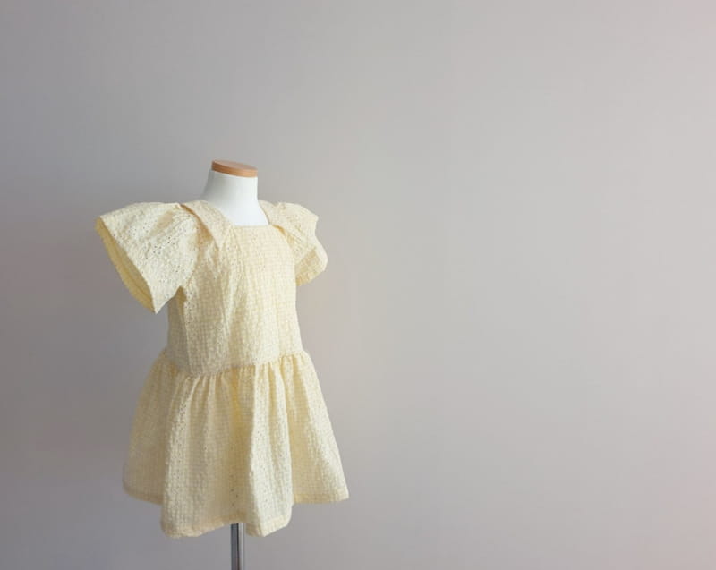 ECLAIR - Korean Children Fashion - #Kfashion4kids - Butter One-piece - 2