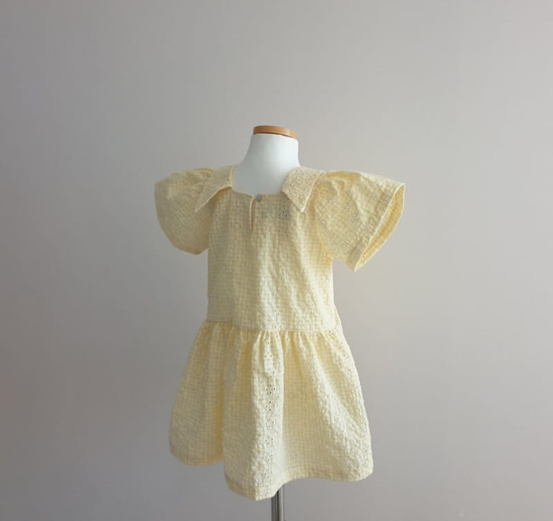 ECLAIR - Korean Children Fashion - #Kfashion4kids - Butter One-piece - 3