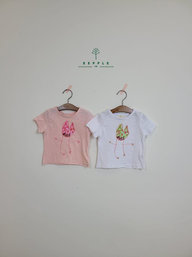 EEPPLE - Korean Children Fashion - #Kfashion4kids - Heart Monster Tee - 3