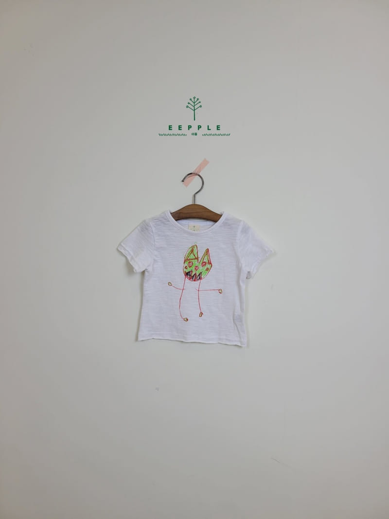 EEPPLE - Korean Children Fashion - #Kfashion4kids - Heart Monster Tee - 5