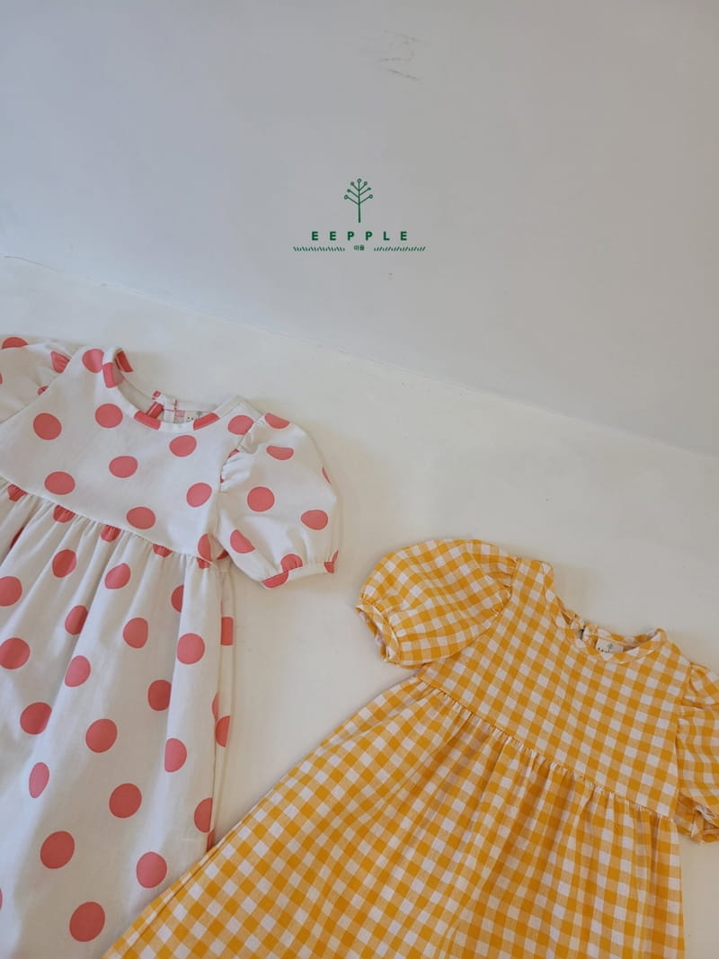 EEPPLE - Korean Children Fashion - #Kfashion4kids - Puff One-piece - 3