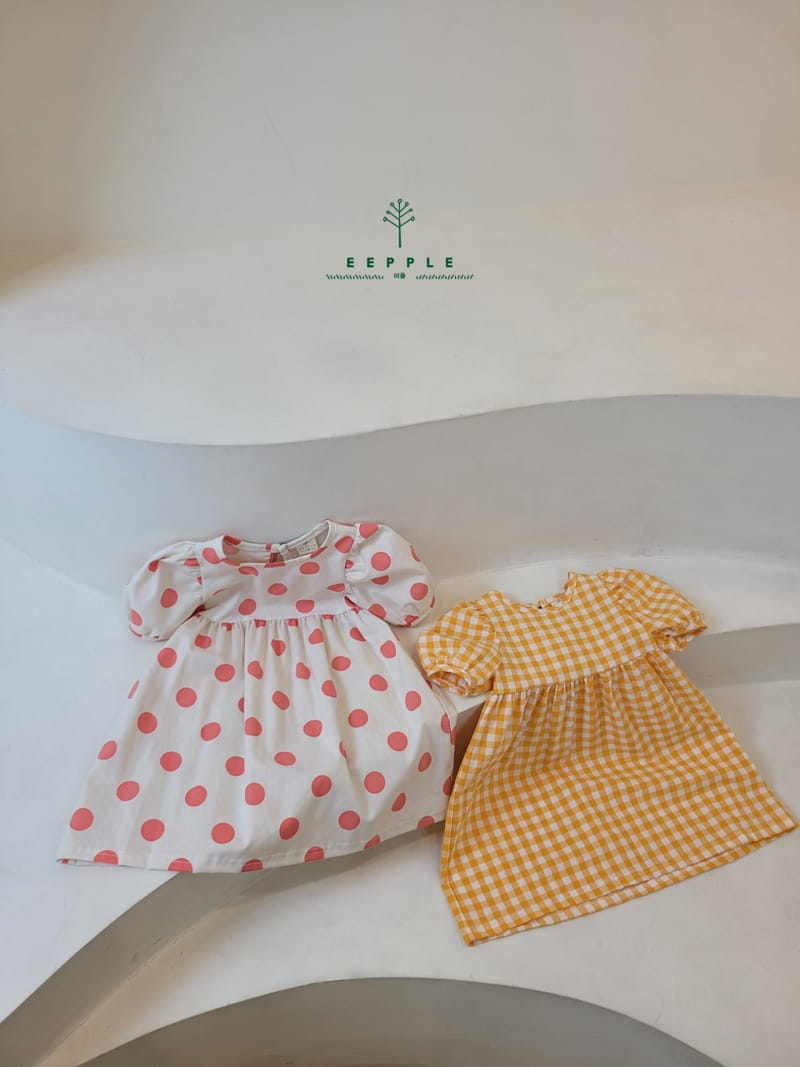 EEPPLE - Korean Children Fashion - #Kfashion4kids - Puff One-piece - 4