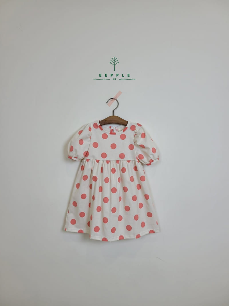 EEPPLE - Korean Children Fashion - #Kfashion4kids - Puff One-piece - 5