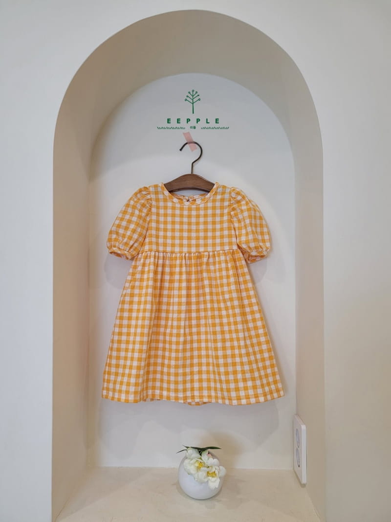 EEPPLE - Korean Children Fashion - #Kfashion4kids - Puff One-piece - 6
