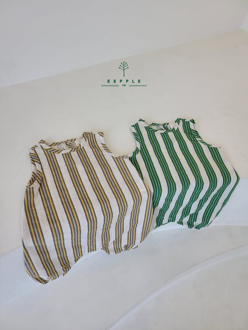EEPPLE - Korean Children Fashion - #Kfashion4kids - Leo Stripes Bodysuit - 8