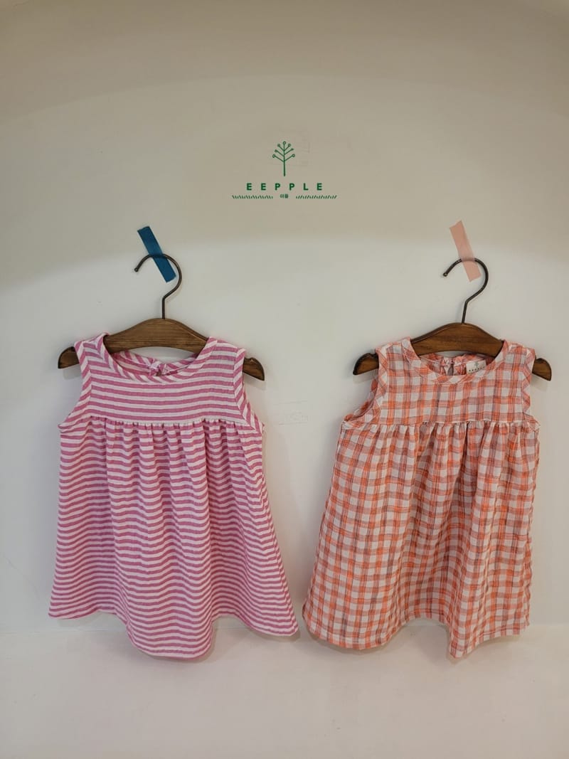 EEPPLE - Korean Children Fashion - #Kfashion4kids - Sleeveless One-piece - 3