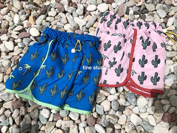 FINE STUDIO - Korean Children Fashion - #Kfashion4kids - Play Rashguard Shorts Set - 6