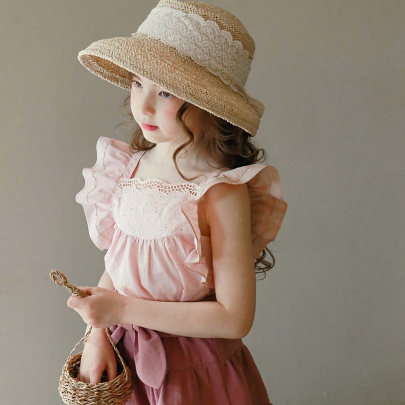 FLO - Korean Children Fashion - #Kfashion4kids - Love Blouse