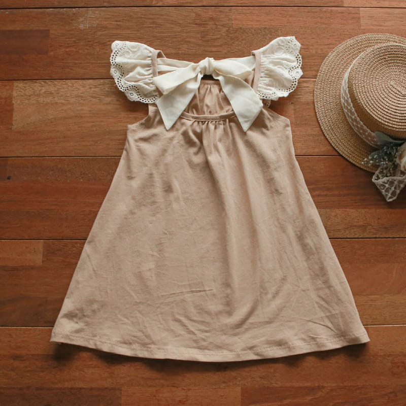 FLO - Korean Children Fashion - #Kfashion4kids - Hepburn One-piece - 10