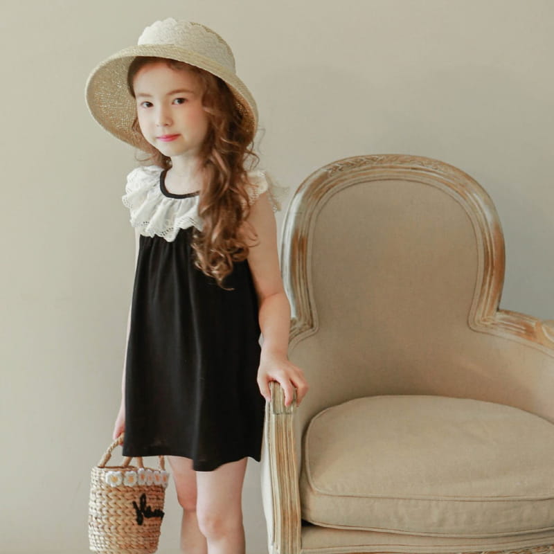 FLO - Korean Children Fashion - #Kfashion4kids - Hepburn One-piece - 3