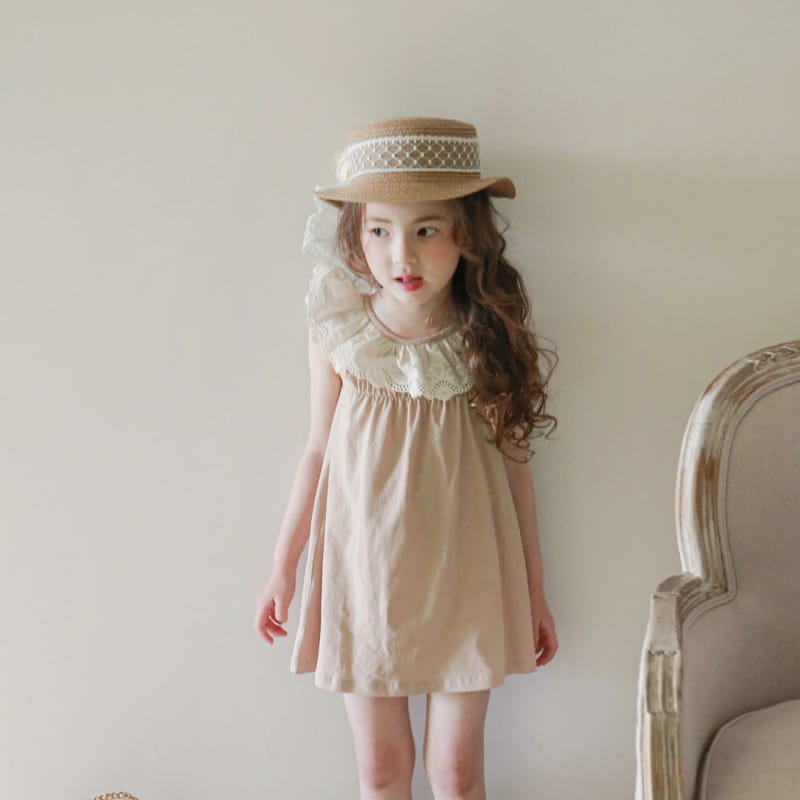FLO - Korean Children Fashion - #Kfashion4kids - Hepburn One-piece - 7