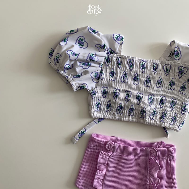 FORK CHIPS - Korean Children Fashion - #Kfashion4kids - Love Mood Swimwear - 10