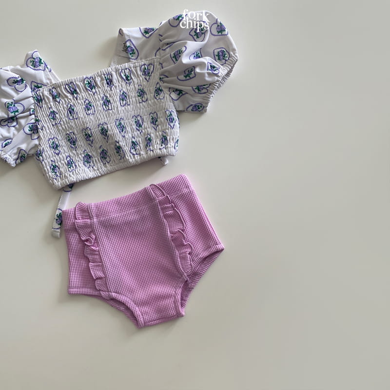 FORK CHIPS - Korean Children Fashion - #Kfashion4kids - Love Mood Swimwear - 11