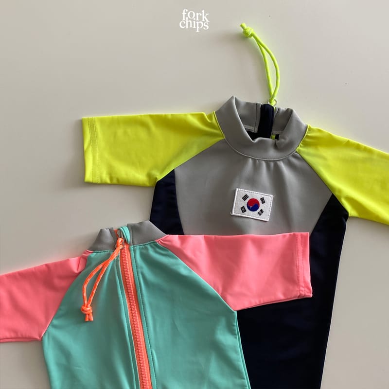 FORK CHIPS - Korean Children Fashion - #Kfashion4kids - Surfing Swim Wear - 5