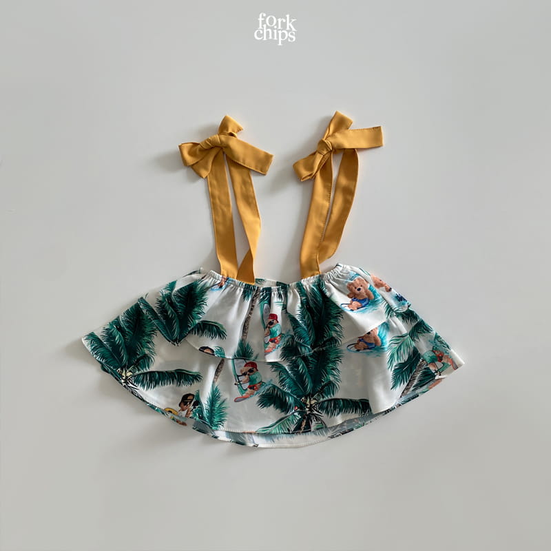FORK CHIPS - Korean Children Fashion - #Kfashion4kids - Aloha Bear Blouse - 11