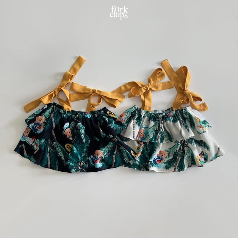 FORK CHIPS - Korean Children Fashion - #Kfashion4kids - Aloha Bear Blouse - 2