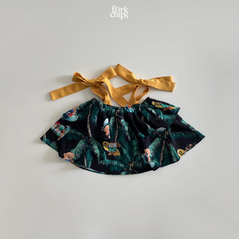 FORK CHIPS - Korean Children Fashion - #Kfashion4kids - Aloha Bear Blouse - 4