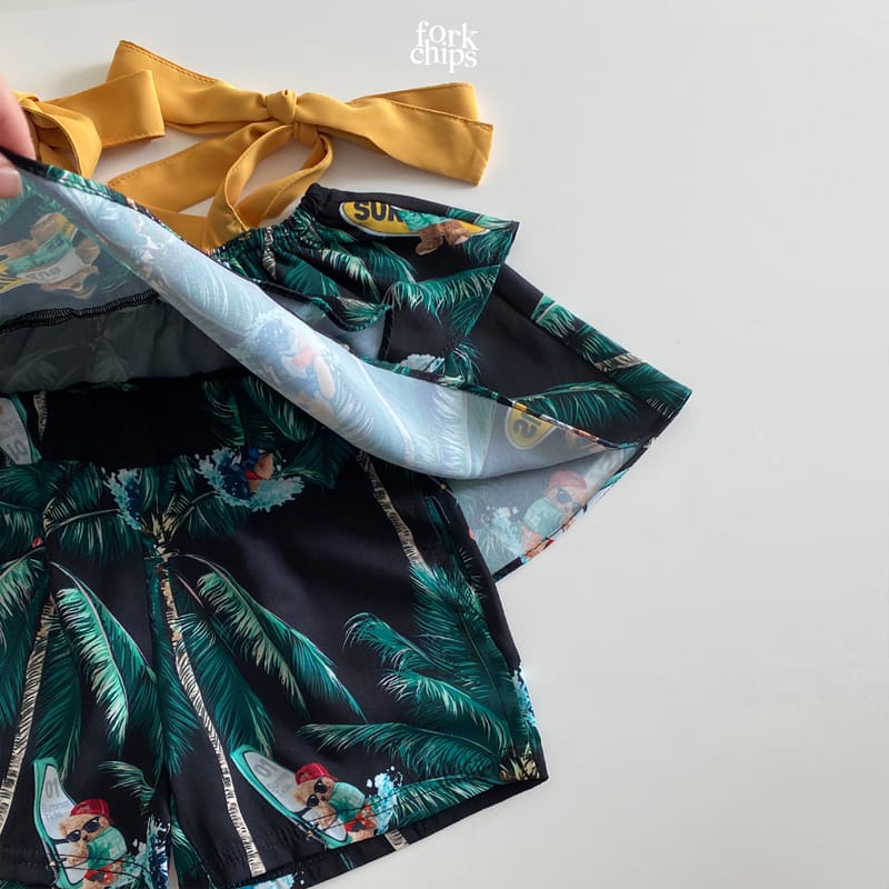 FORK CHIPS - Korean Children Fashion - #Kfashion4kids - Aloha Bear Blouse - 7