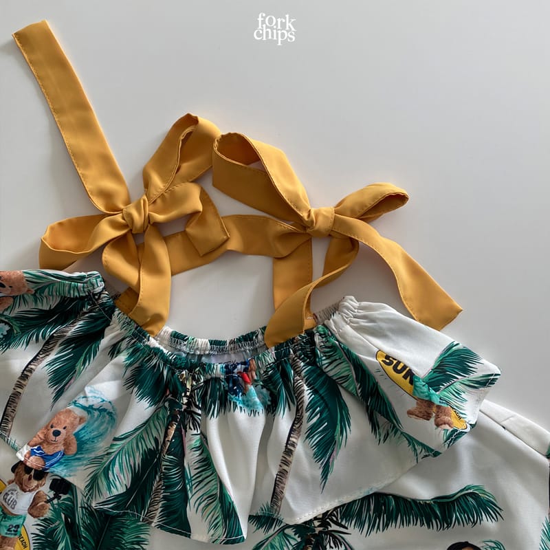 FORK CHIPS - Korean Children Fashion - #Kfashion4kids - Aloha Bear Blouse - 8