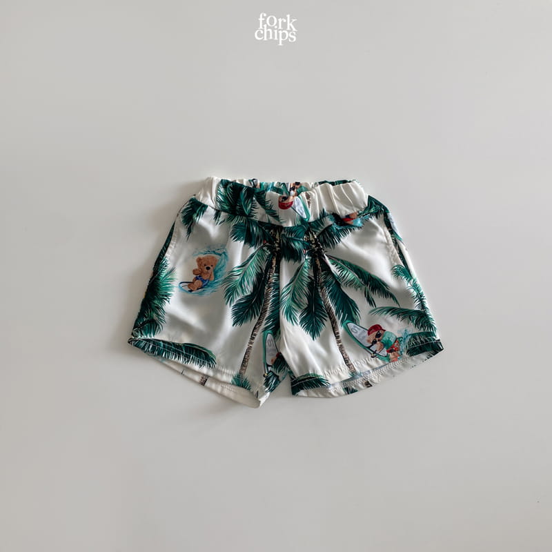 FORK CHIPS - Korean Children Fashion - #Kfashion4kids - Aloha Bear Pants - 5