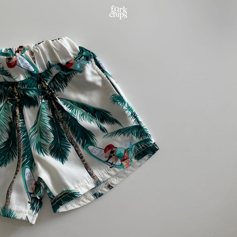 FORK CHIPS - Korean Children Fashion - #Kfashion4kids - Aloha Bear Pants - 6