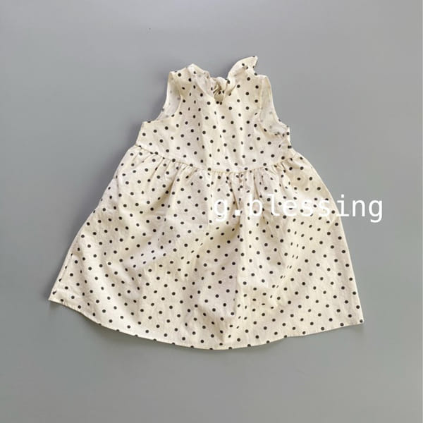 G BLESSING - Korean Children Fashion - #Kfashion4kids - Circle One-piece