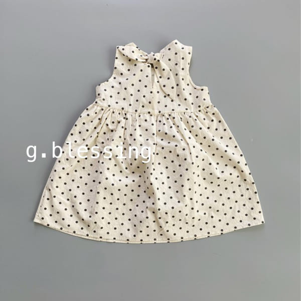 G BLESSING - Korean Children Fashion - #Kfashion4kids - Circle One-piece - 3