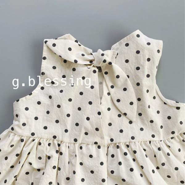 G BLESSING - Korean Children Fashion - #Kfashion4kids - Circle One-piece - 4
