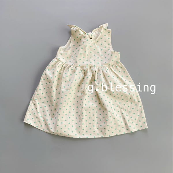 G BLESSING - Korean Children Fashion - #Kfashion4kids - Circle One-piece - 5