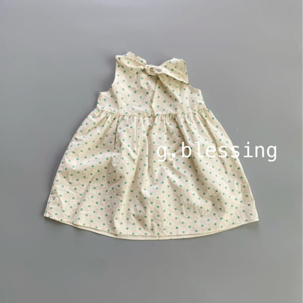 G BLESSING - Korean Children Fashion - #Kfashion4kids - Circle One-piece - 6