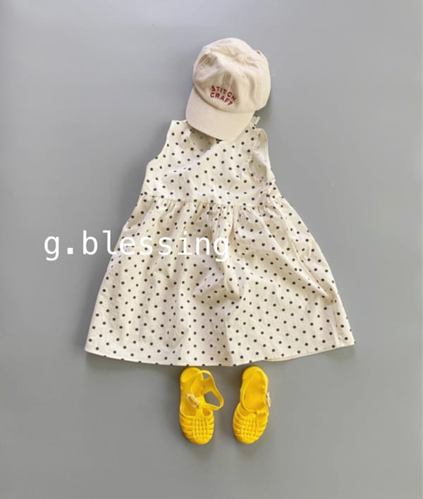 G BLESSING - Korean Children Fashion - #Kfashion4kids - Circle One-piece - 8