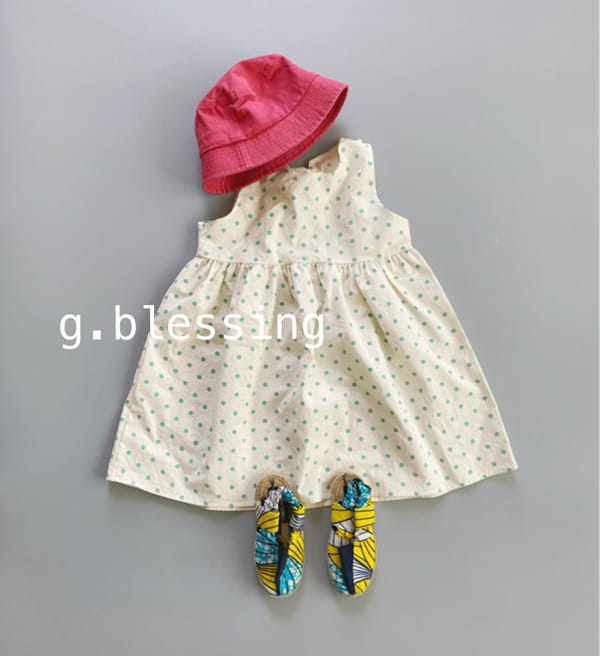 G BLESSING - Korean Children Fashion - #Kfashion4kids - Circle One-piece - 9
