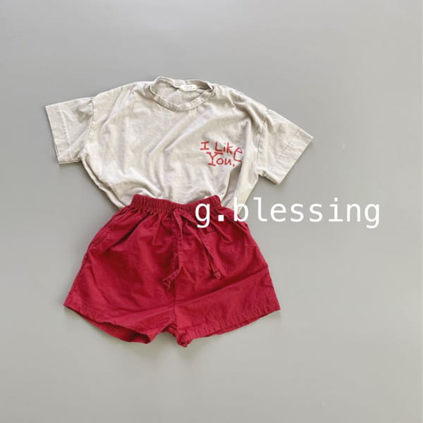 G BLESSING - Korean Children Fashion - #Kfashion4kids - Like Tee - 7