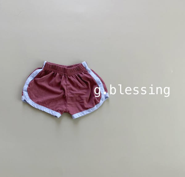 G BLESSING - Korean Children Fashion - #Kfashion4kids - Color Rappa Shorts - 2
