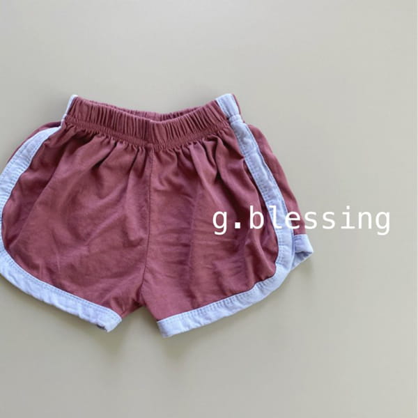 G BLESSING - Korean Children Fashion - #Kfashion4kids - Color Rappa Shorts - 3