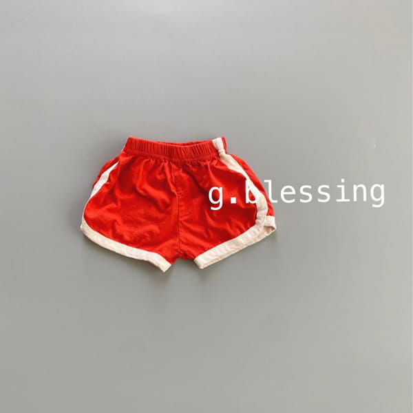 G BLESSING - Korean Children Fashion - #Kfashion4kids - Color Rappa Shorts - 4