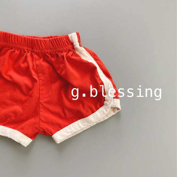 G BLESSING - Korean Children Fashion - #Kfashion4kids - Color Rappa Shorts - 5