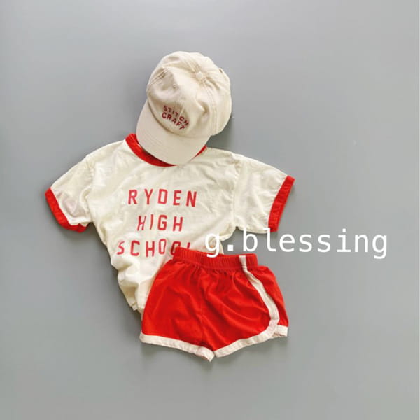 G BLESSING - Korean Children Fashion - #Kfashion4kids - Color Rappa Shorts - 7