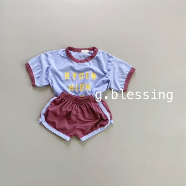 G BLESSING - Korean Children Fashion - #Kfashion4kids - Color Rappa Shorts - 8