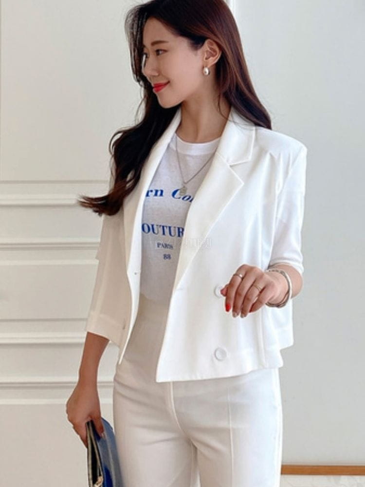 GRATIA - Korean Children Fashion - #Kfashion4kids - Tying Short Jacket