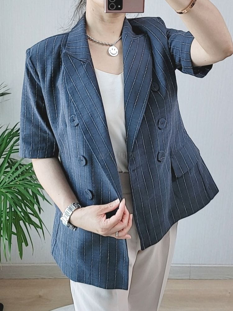 GRATIA - Korean Children Fashion - #Kfashion4kids - Isam Linen Jacket - 3