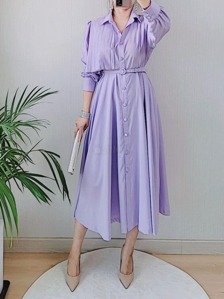 GRATIA - Korean Children Fashion - #Kfashion4kids - Mulberry One-piece - 3