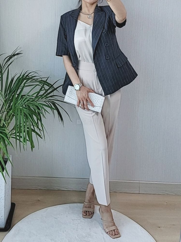 GRATIA - Korean Children Fashion - #Kfashion4kids - Leaf Made Linen Jacket - 2